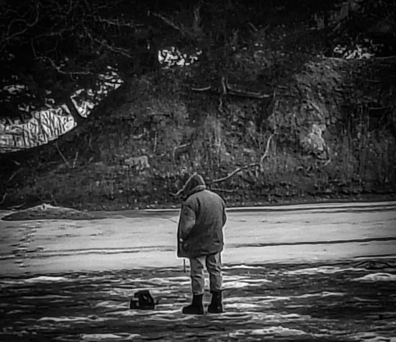 Grand Island Ice Fishing Pond - Image 1
