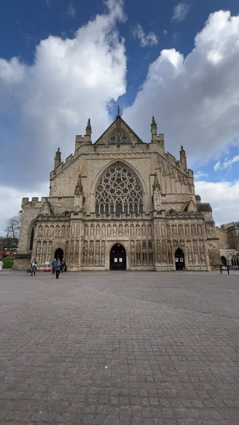 Exeter Cathedral West Front - Image 1