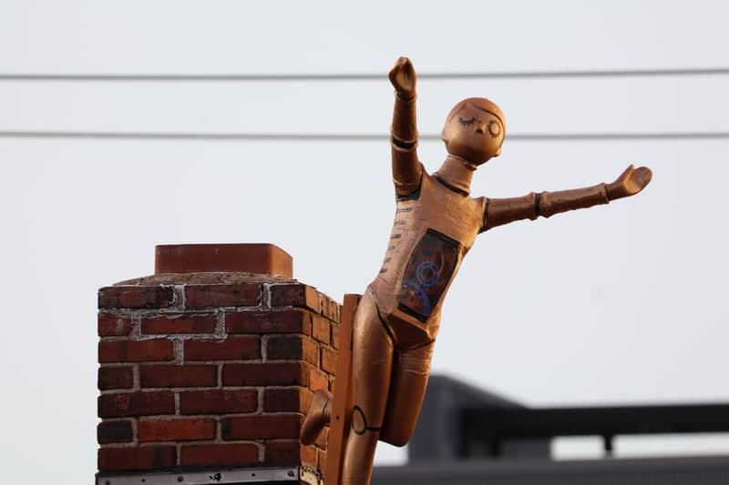 Innovation Quarter Chimney Sculpture - Image 1