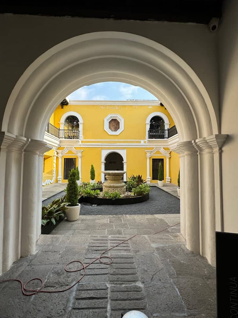 Antigua Colonial Courtyard - Image 1