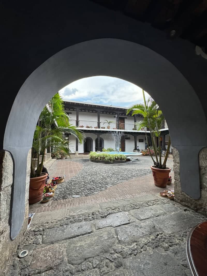 Antigua Colonial Courtyard - Image 1