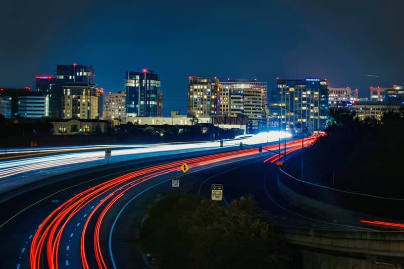 Taylor Street Overpass Skyline View - Image 1