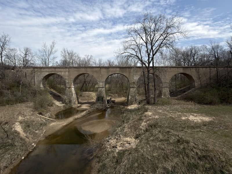 Piasa Creek Railroad Bridge - Image 1
