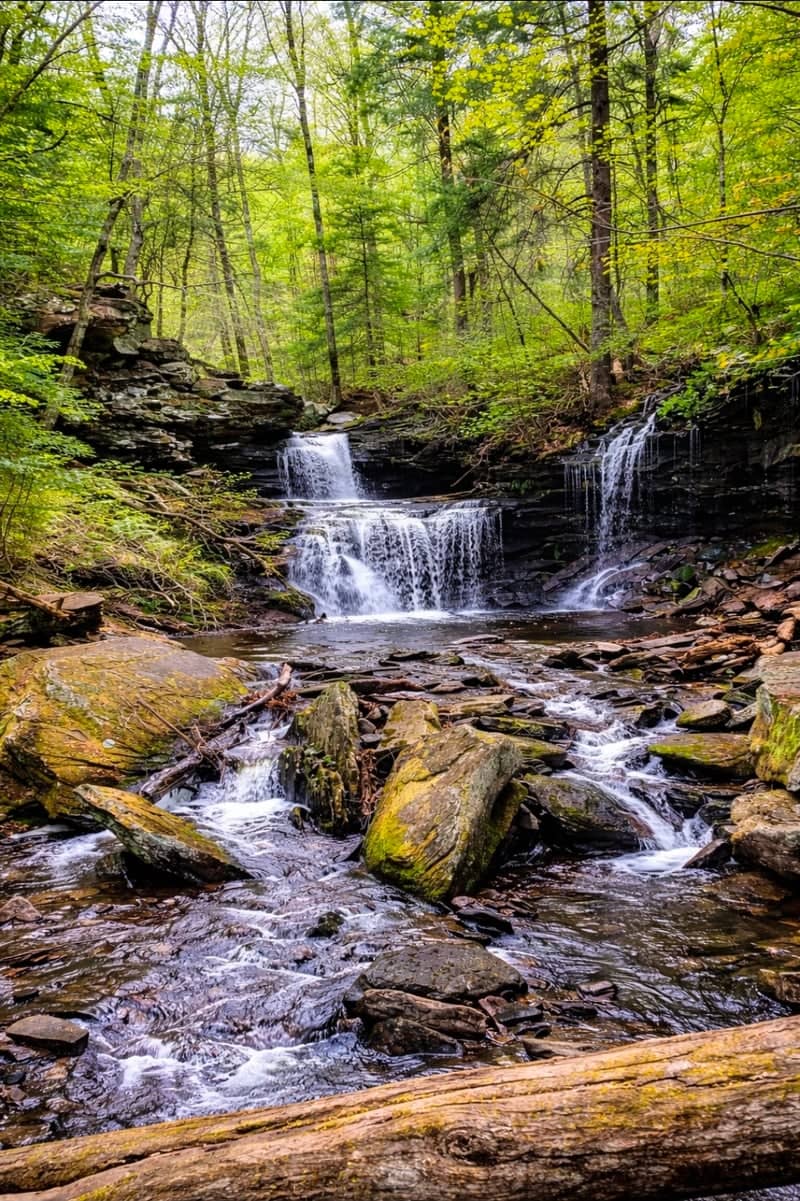 Ricketts Glen State Park Waterfalls - Image 1