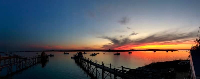 Hampton River Sunset Docks - Image 1
