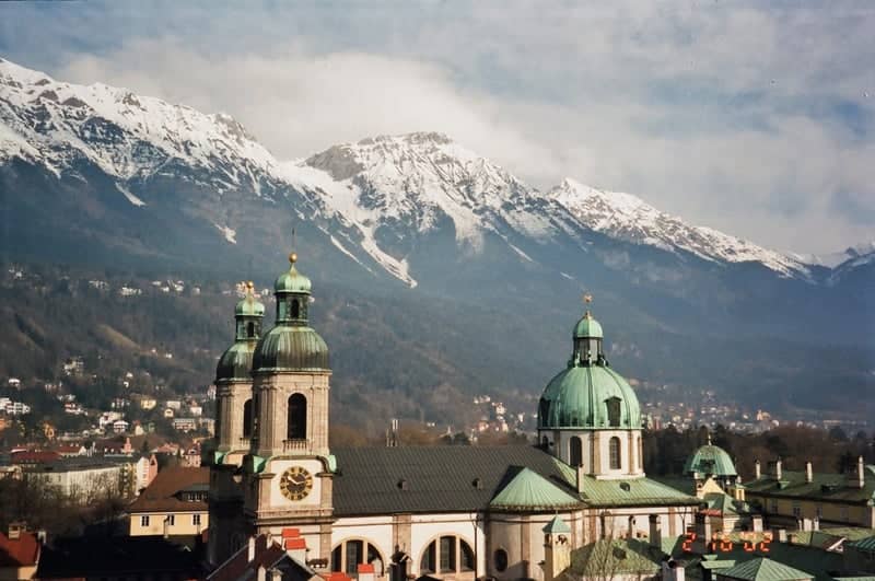 Innsbruck Cathedral and Nordkette View - Image 1