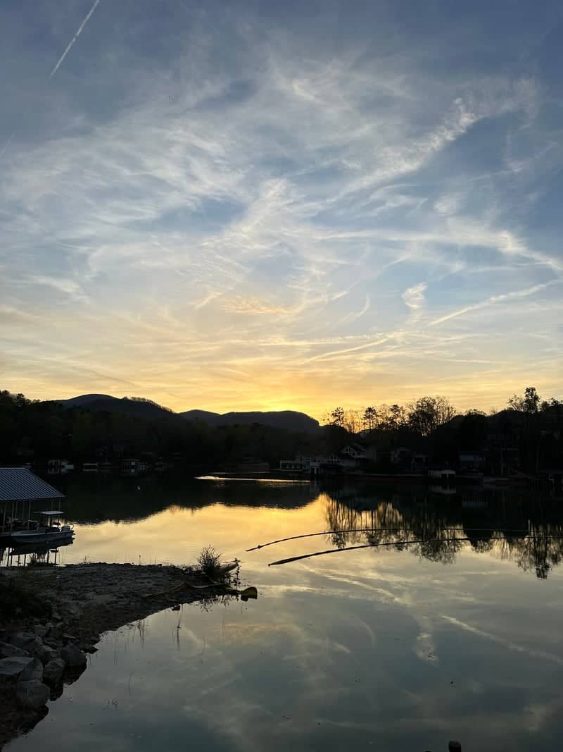Lake Lure Sunset Overlook - Image 1