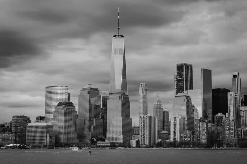 Lower Manhattan Skyline from Ellis Island - Image 1