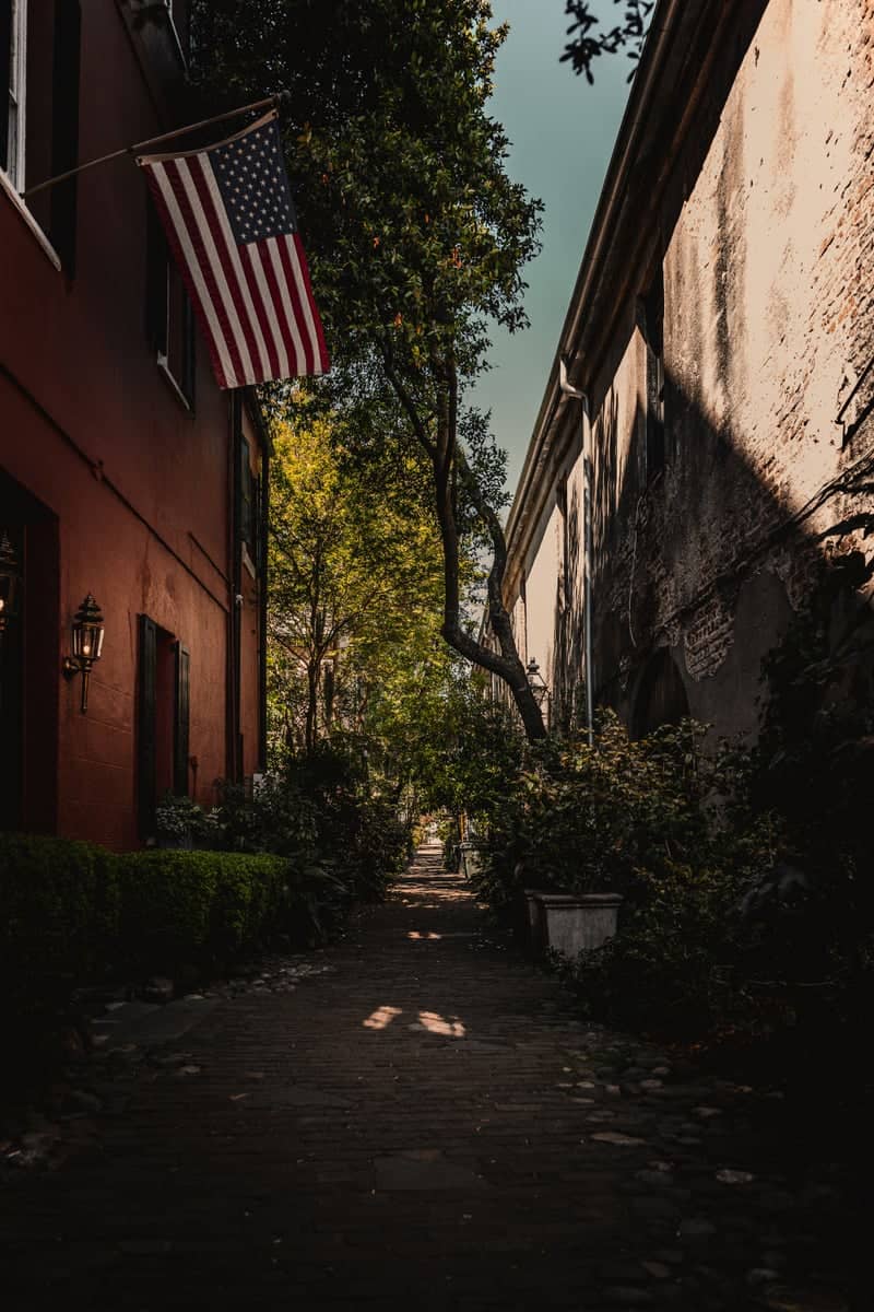 Historic Charleston Alleyway - Image 1