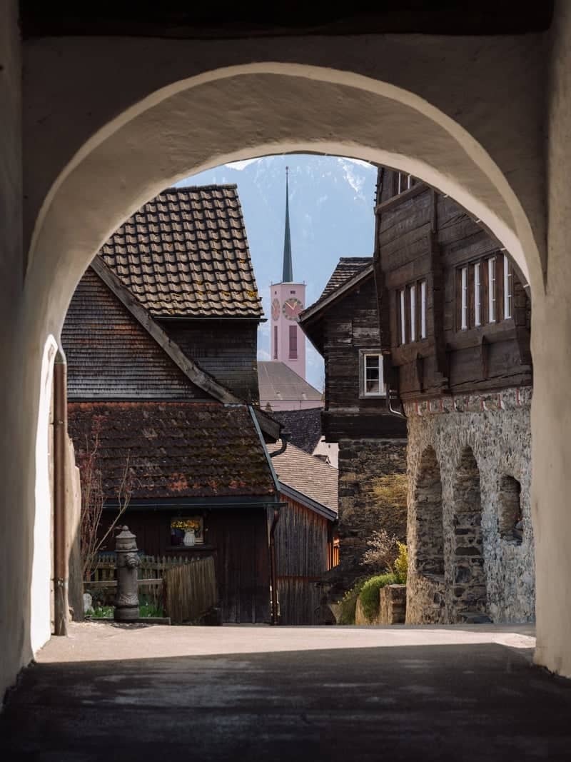Werdenberg Castle Archway - Image 1