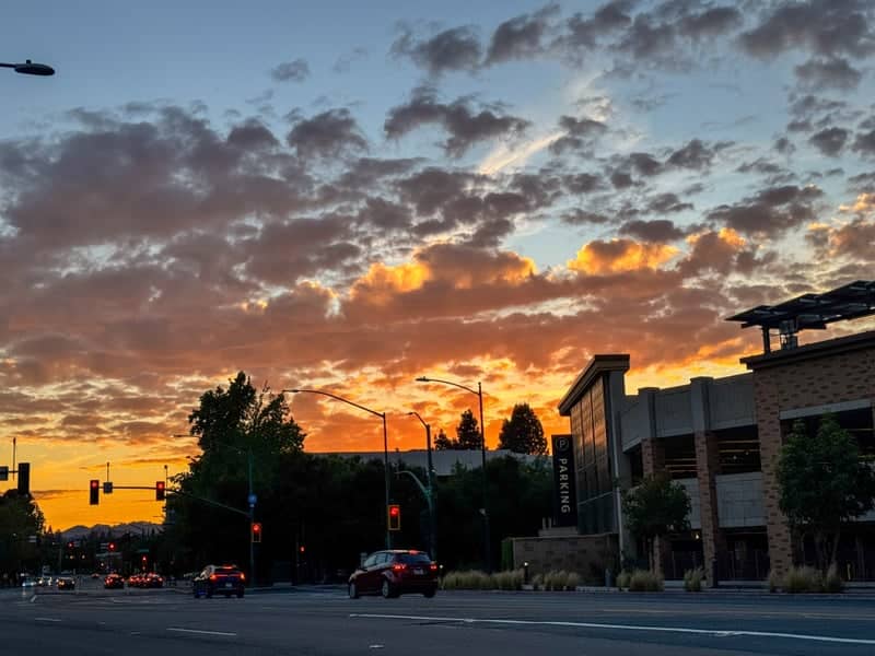 Downtown Walnut Creek Sunset - Image 1