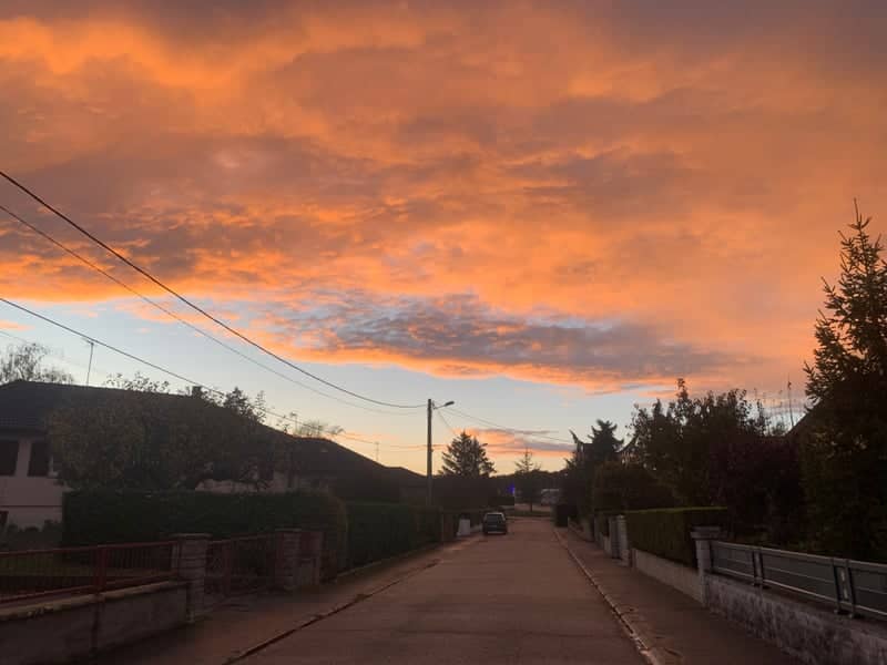 Contrexéville Suburban Sunset - Image 1