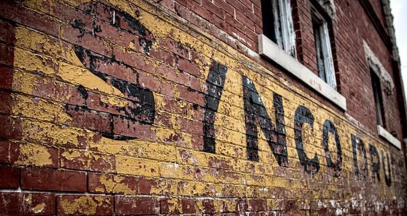 Synco Drugs Ghost Sign - Image 1