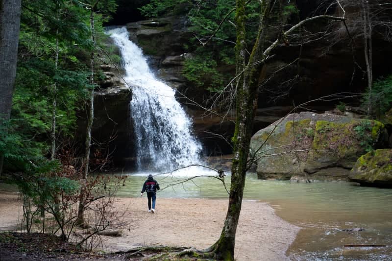 Lower Falls, Hocking Hills State Park - Image 1