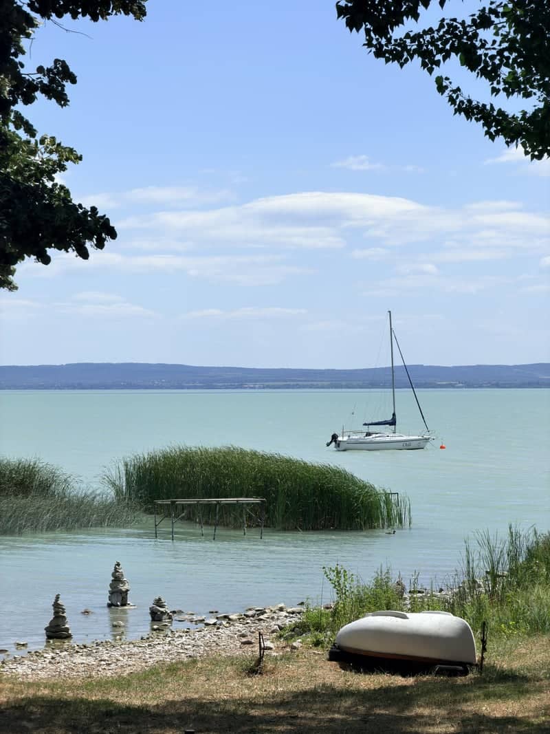 Lake Balaton Shore at Balatonszepezd - Image 1