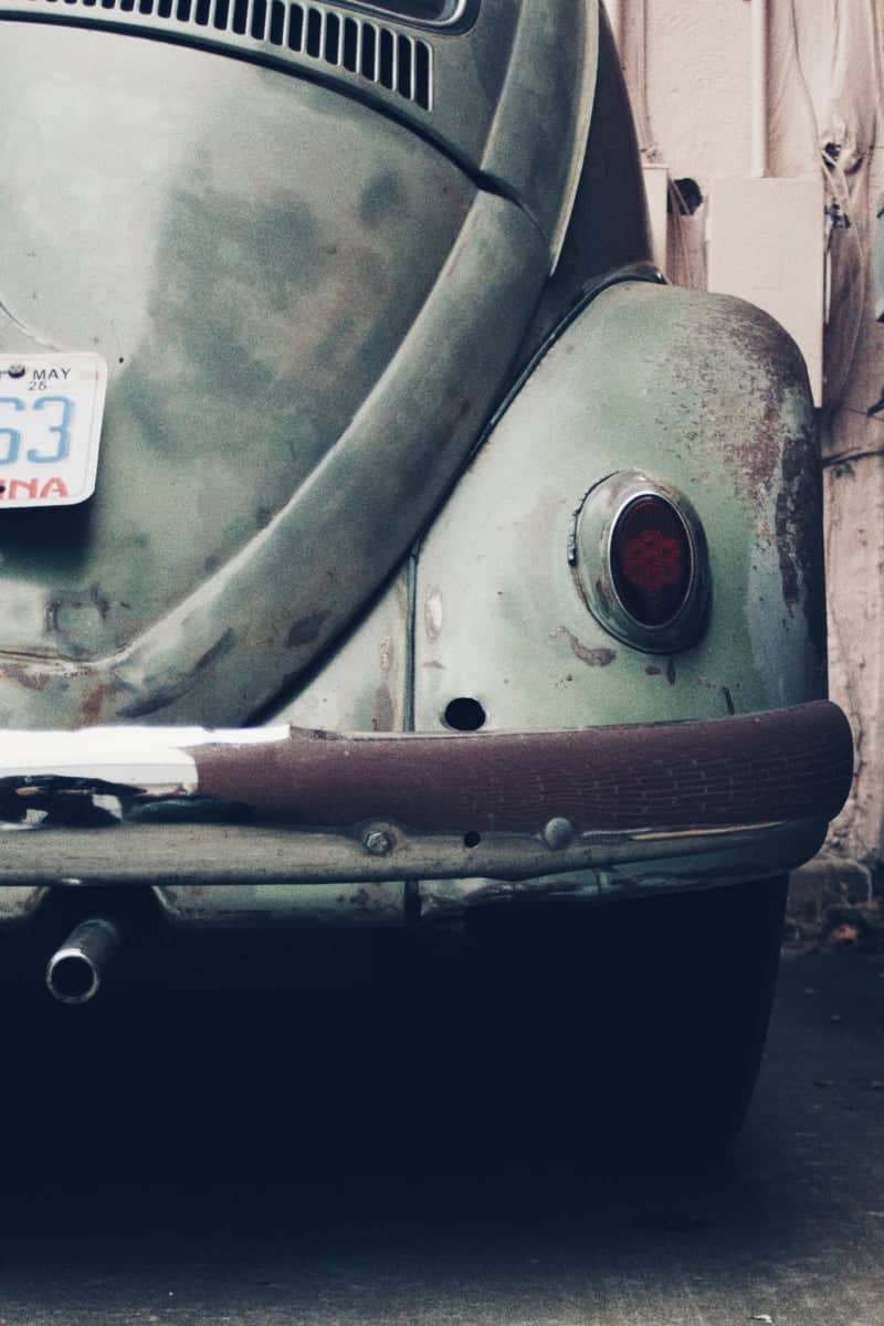 Vintage VW in the Rose District - Image 1