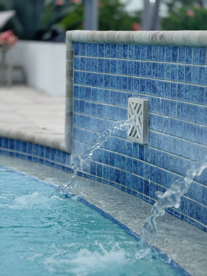 Fort Myers Poolside Fountain - Image 1