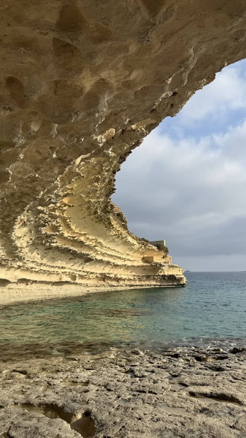 Xrobb L-Għaġin Sea Cave - Image 1