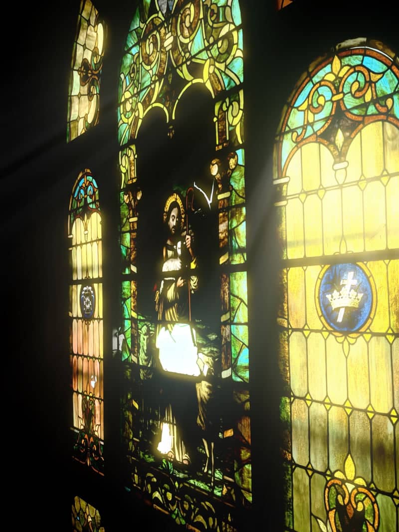 St. Louis Catholic Church Stained Glass - Image 1