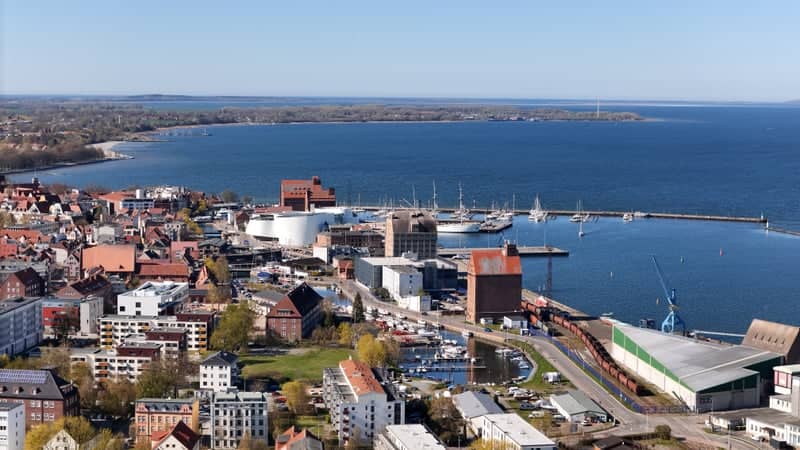 Stralsund Harbor and Ozeaneum - Image 1