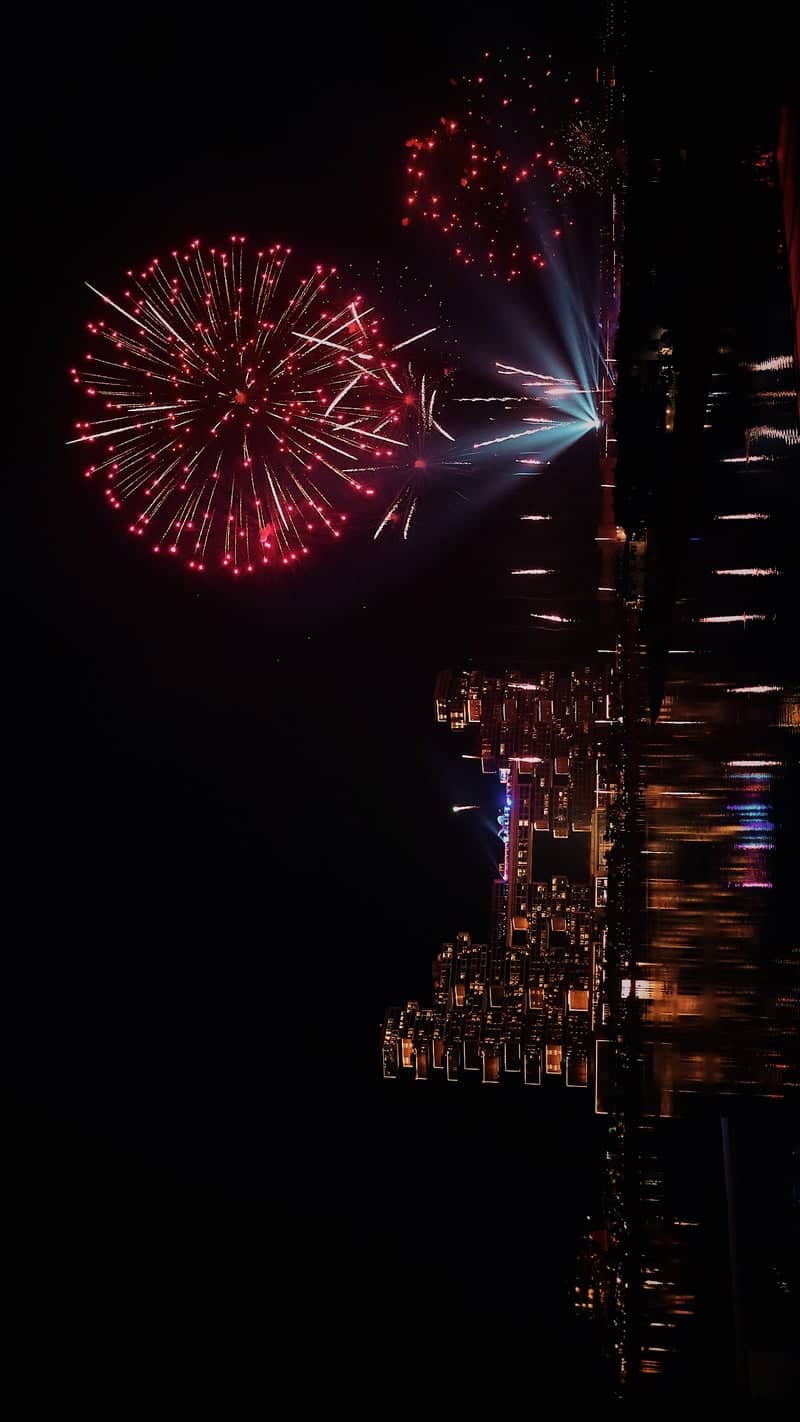 Dubai Creek Skyline Fireworks - Image 1