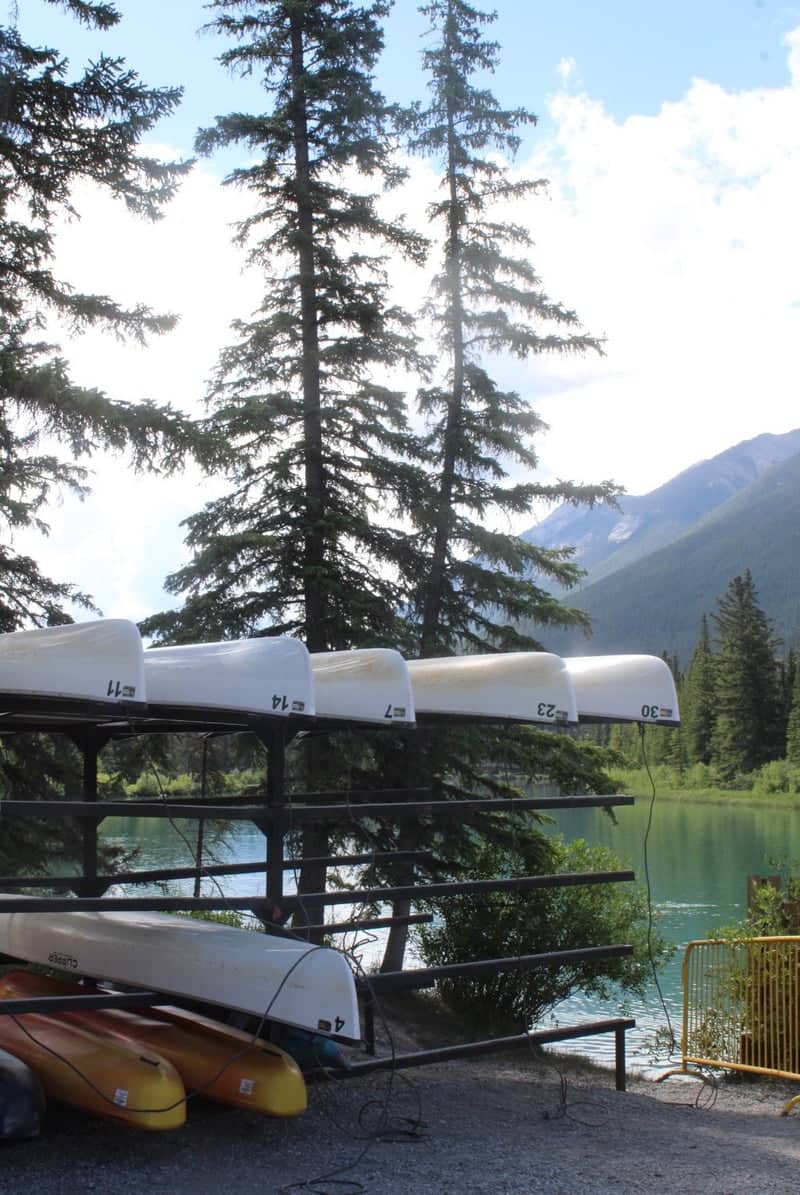 Banff Canoe Club on the Bow River - Image 1