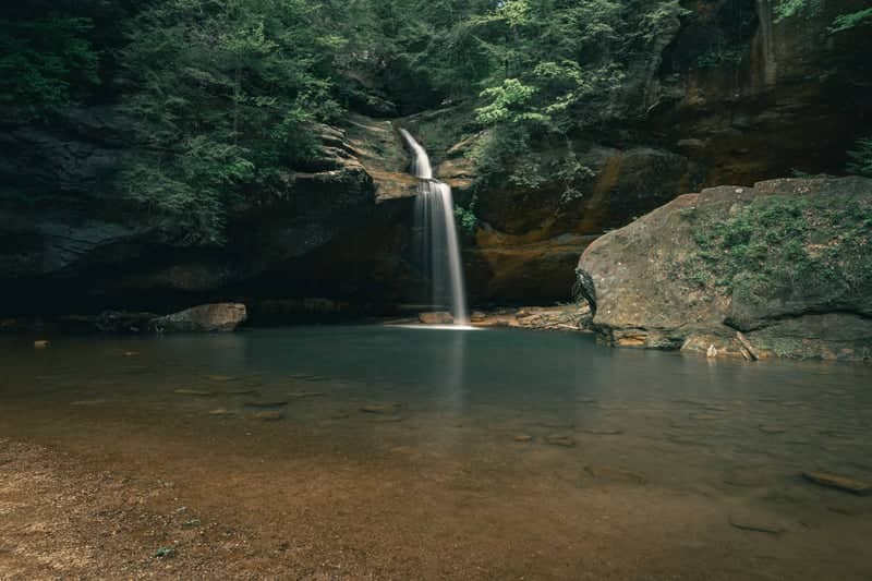 Lower Falls at Old Man's Cave - Image 1