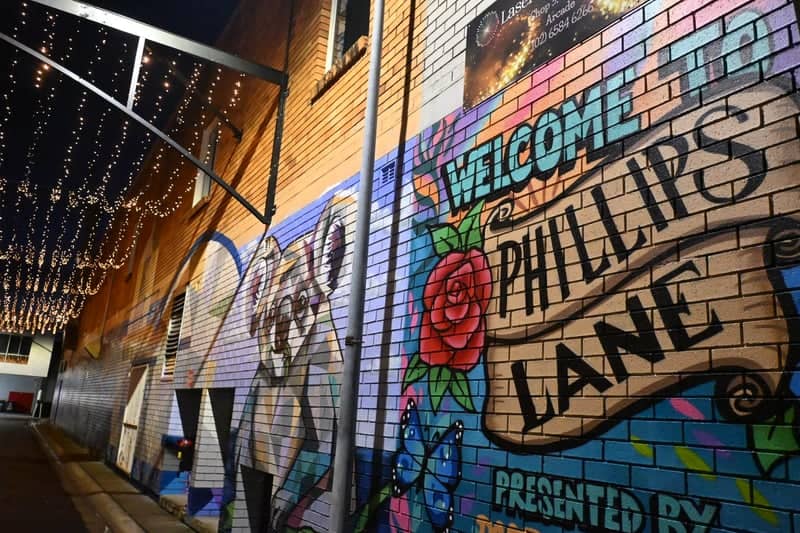 Phillips Lane Mural - Image 1