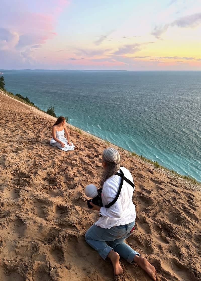 Sleeping Bear Dunes Lake Michigan Overlook - Image 1