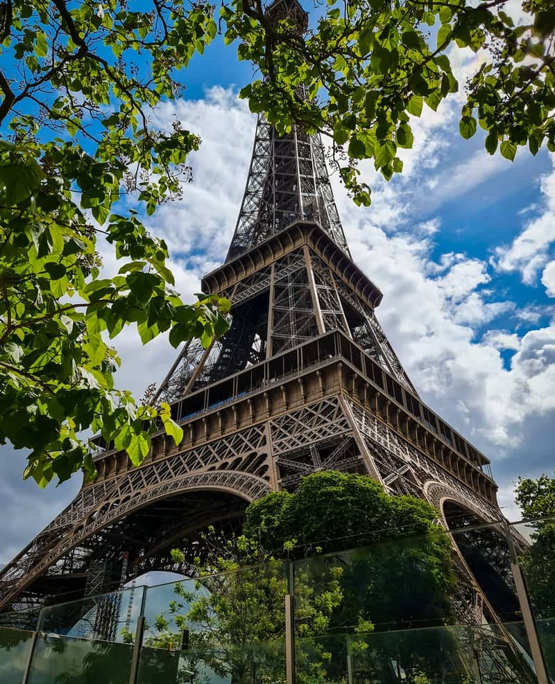 Eiffel Tower from Avenue Charles Floquet - Image 1