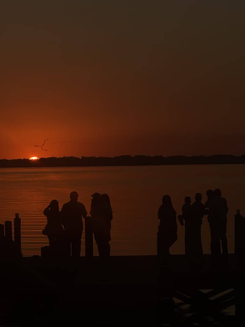 Lake Hamilton Sunset Pier - Image 1