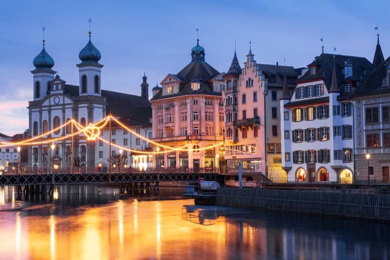 Jesuit Church and Reuss Riverfront - Image 1