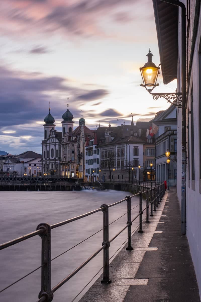 Reuss River Walkway near Jesuit Church - Image 1