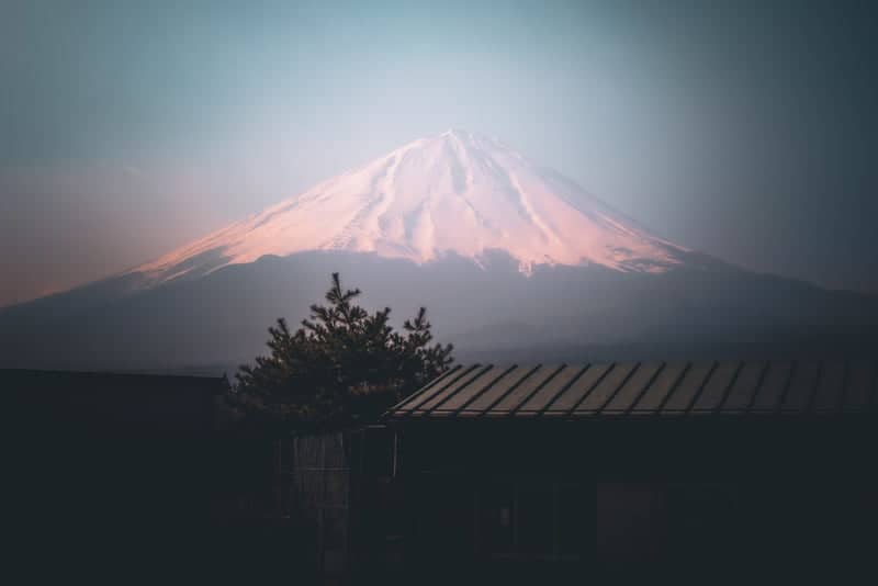 Mount Fuji from Lake Yamanaka - Image 1