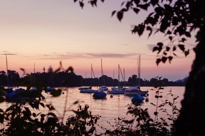 Lake Thun at Gwatt - Image 1
