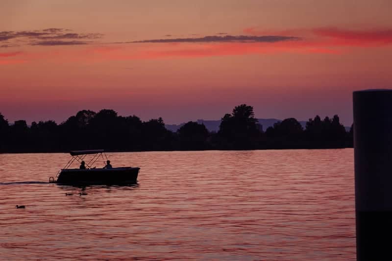 Lake Thun Shoreline at Gwatt - Image 1