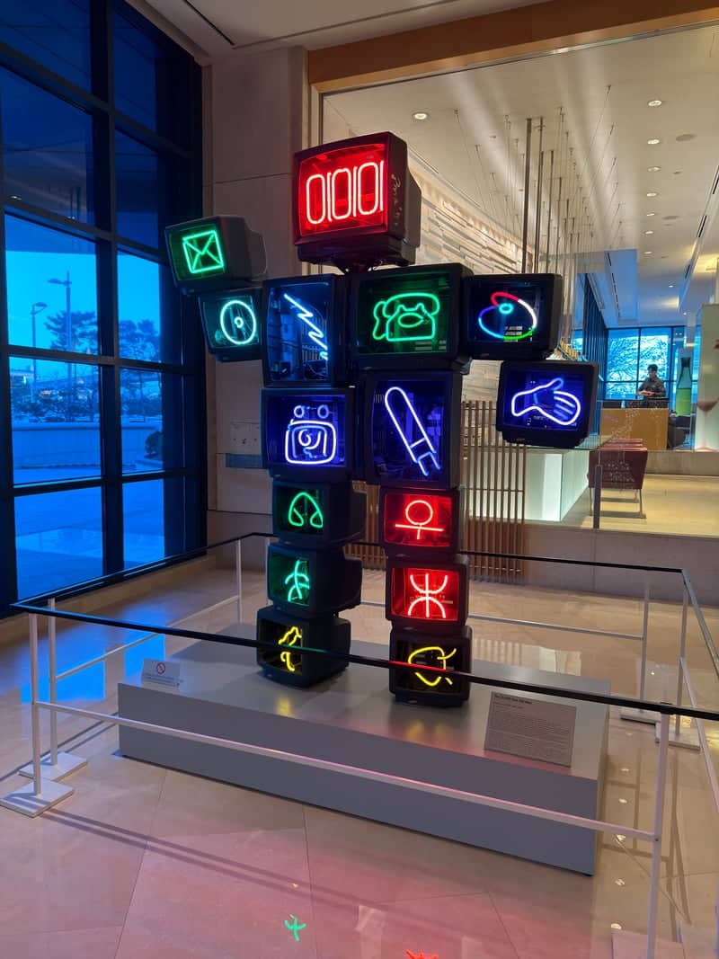 Nam June Paik Sculpture at Grand Hyatt Incheon - Image 1