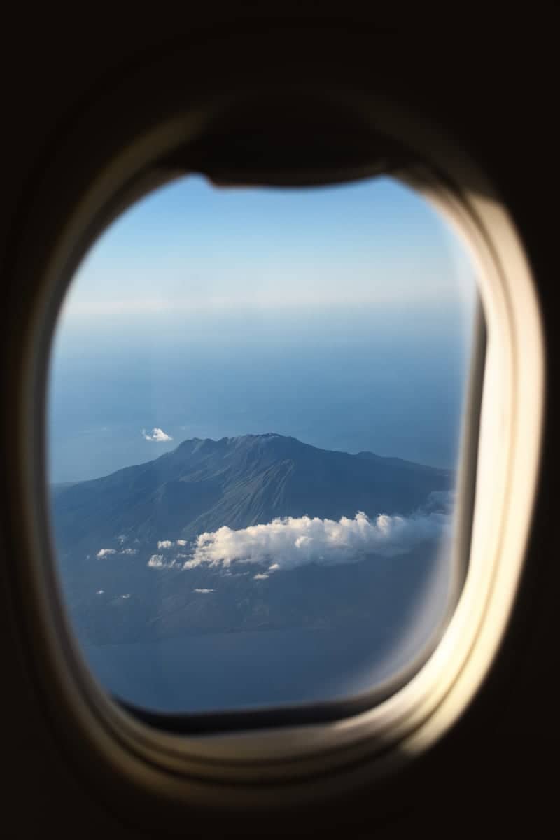 Aerial View of Sangeang Api Volcano - Image 1