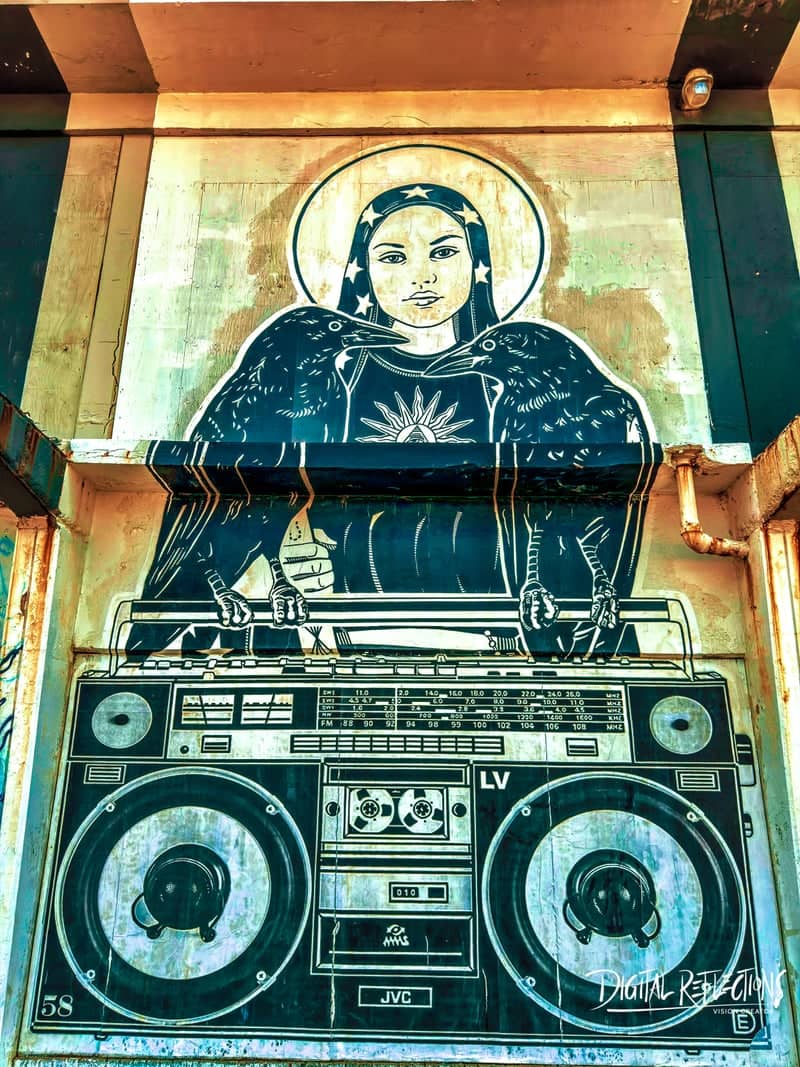 Asbury Park Wooden Walls Mural - Image 1