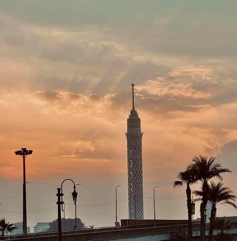 Cairo Tower from Corniche El Nil - Image 1