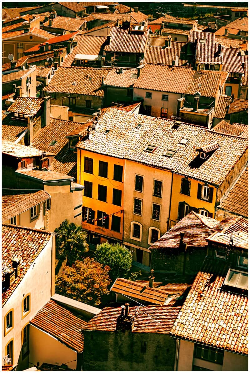 Old Town Foix Rooftops - Image 1