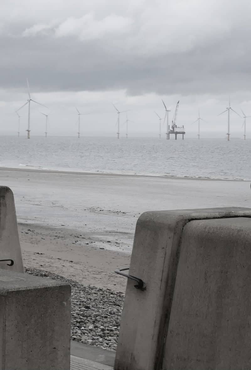 Redcar Beach & Teesside Wind Farm - Image 1