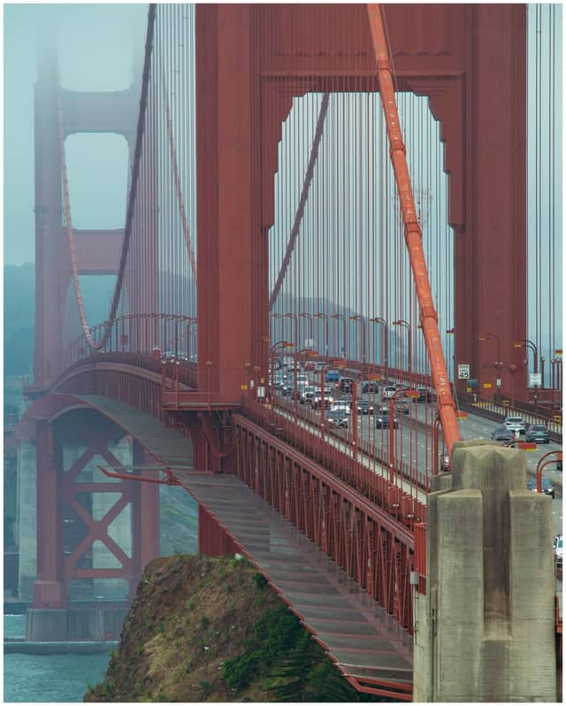 Golden Gate Bridge from Battery Spencer - Image 1