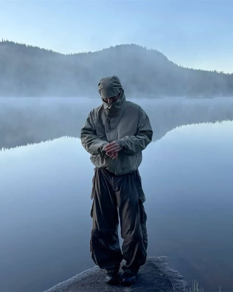 Misty Alpine Lake - Image 1