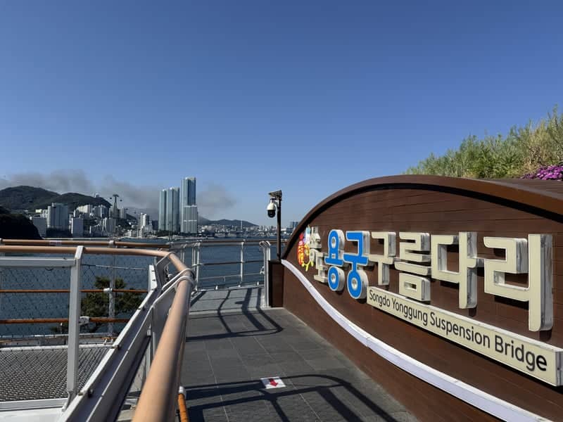 Songdo Yonggung Suspension Bridge - Image 1
