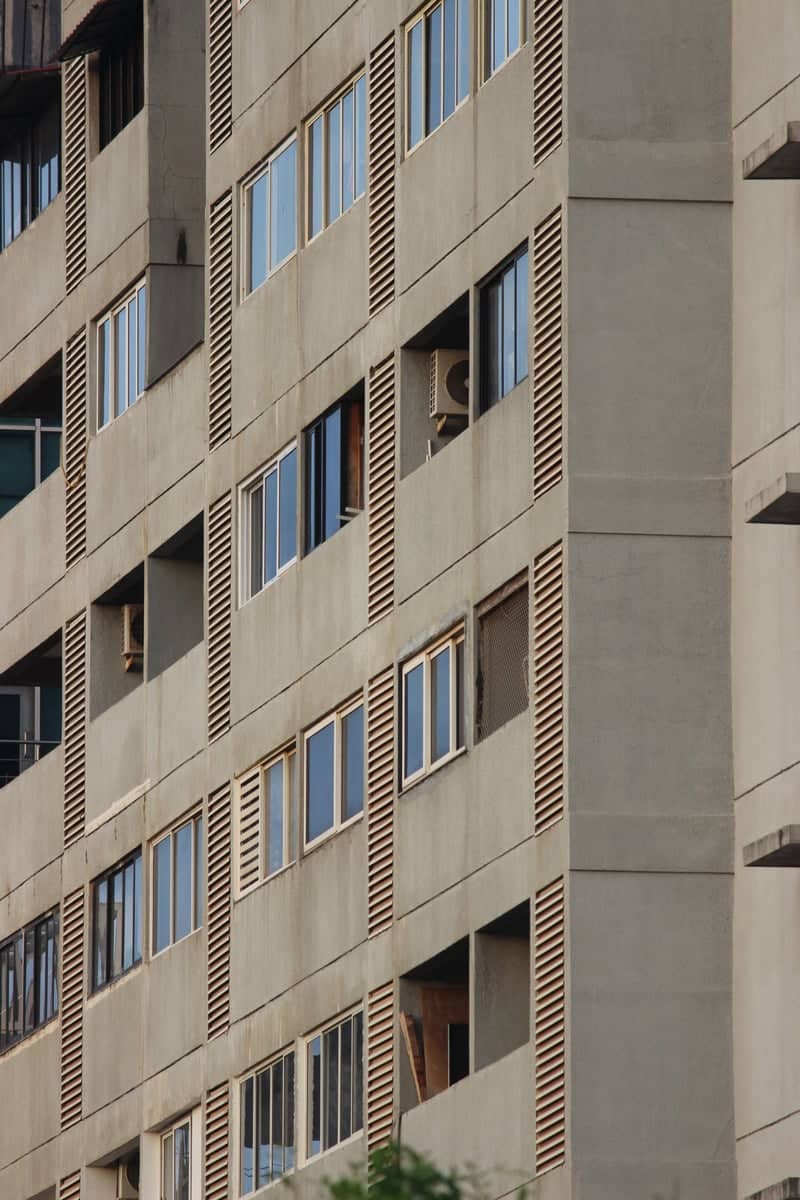 Geometric Facade in Fontainhas - Image 1