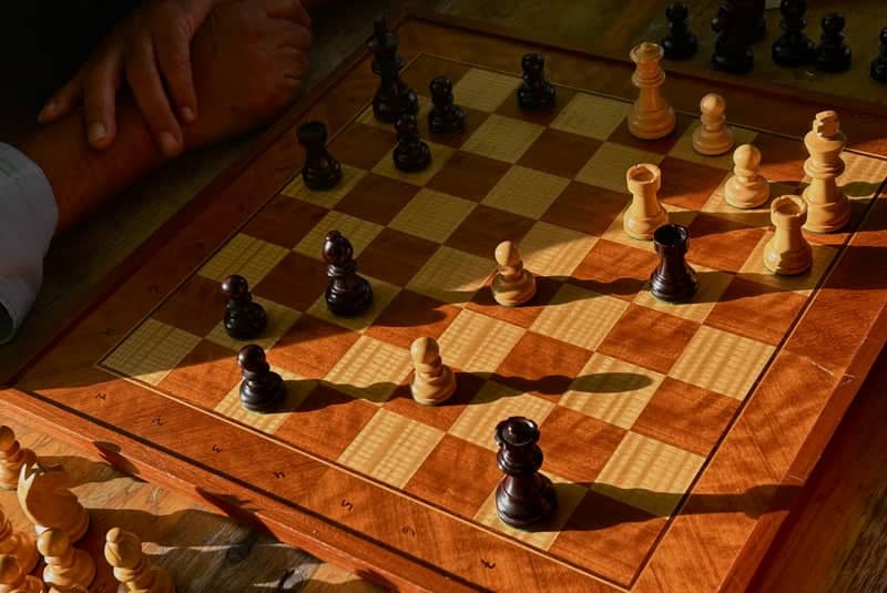 Sunlit Chessboard in Mézilles - Image 1