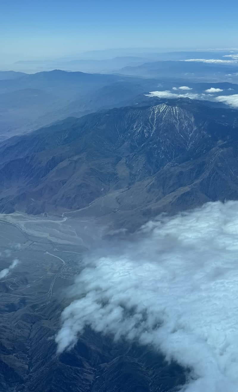 Tehachapi Mountains Aerial View - Image 1