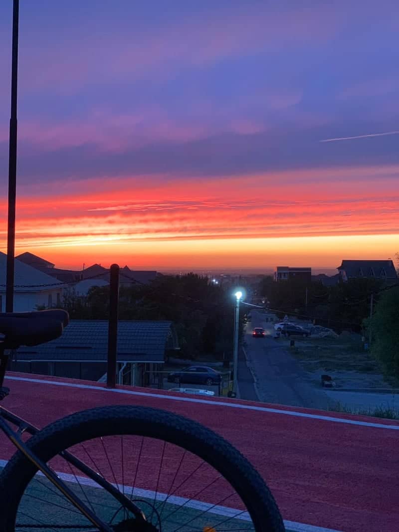 Margulan Street Sunset Overlook - Image 1