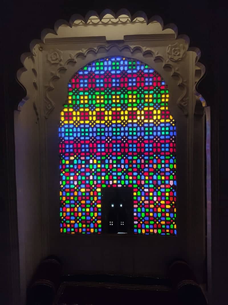 Heritage Stained Glass Jharokha - Image 1